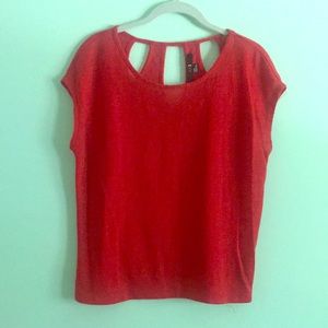 Coral Short Sleeve Top